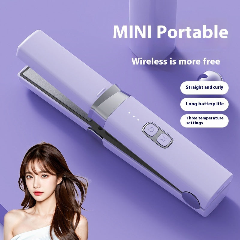 New Wireless Hair Straightener Charging Splint Mini-Portable